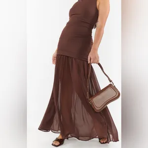 NWT Show Me Your Mumu Aria Maxi Dress size XL brown thumbnail 8