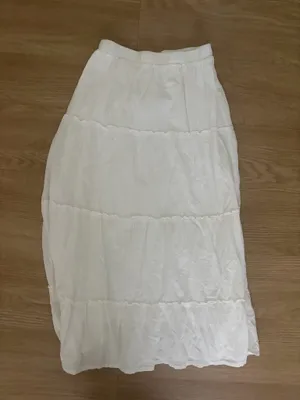 Low rise maxi skirt thumbnail 1
