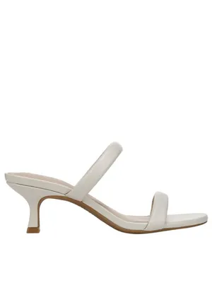 NWT Lifestride Heel Open Toe Slip-On Double Strap Sandals Bone Off White 5.5M thumbnail 6