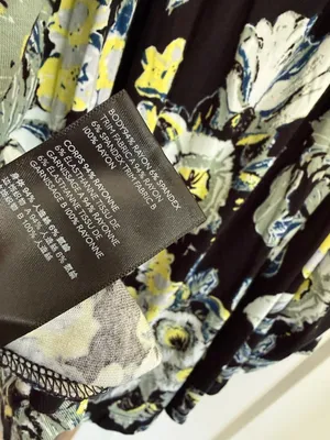 NWT Free People Baja Babe Cold Shoulder Floral Print Top Black Combo Size Medium thumbnail 8