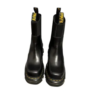 New Dr. Martens Black Leather perform Chelsea Boots thumbnail 2