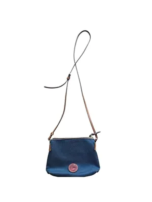 Dooney & Bourke Navy Blue Nylon Crossbody Adjustable Strap Small Minimalist thumbnail 3
