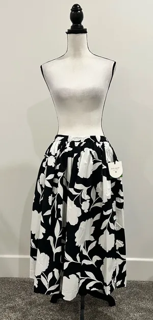 Kate Spade New York Volume Midi Skirt thumbnail 1