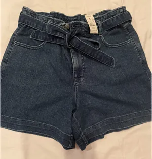 J.Crew Denim Tie Shorts  thumbnail 1