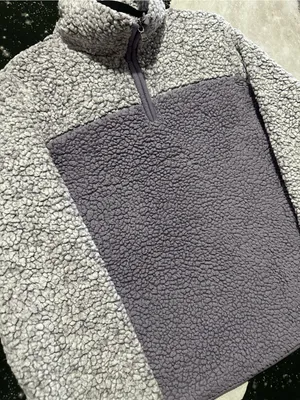 Sonoma Goods For Life Fuzzy Sherpa Pullover thumbnail 3