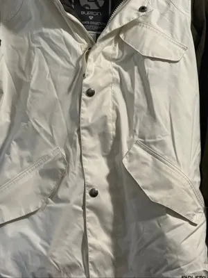 Burton TWC Sunset Jacket - White snow ski snowboarding S thumbnail 2