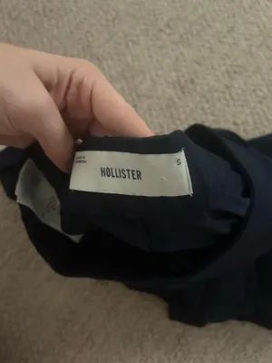 Navy Blue Mini Skirt Hollister thumbnail 2