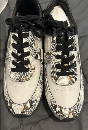 Jessica Rich Transparent Sneaker in Gold Size 39 - VERY RARE - NEW WITH BOX thumbnail 11
