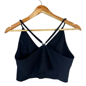 Intimately Vest Of All Free People Corset Crop Top Black Minimalist Edgy Size M thumbnail 6