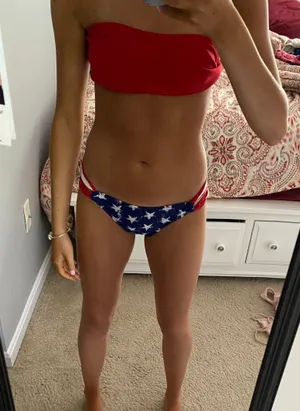 Xhilaration 4th Of July Bikini thumbnail 1