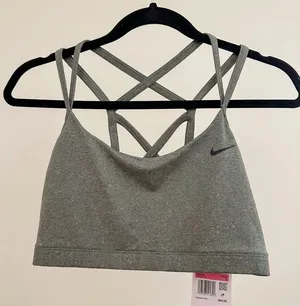 Nike Sports Bra Size Large Size In Grey Nwt thumbnail 1