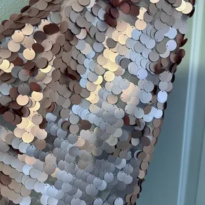 Revolve NWT 1. STATE Sequin Pailette V-Neck Sleeveless Spaghetti Strap Mini Slip Dress thumbnail 9