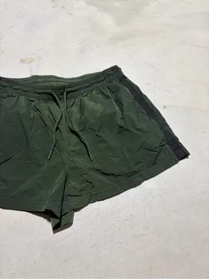 Athleta expedition Dark Green Athletic Drawstring Shorts 2 thumbnail 3