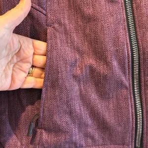 Free Country Women's Herringbone Softshell Hooded Jacket Purple Size‎ Small thumbnail 9