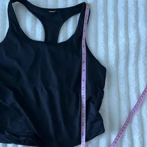 Fabletics Black Racerback Tank Top thumbnail 3