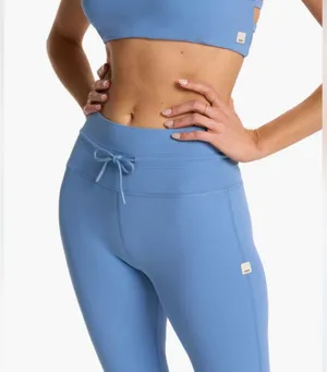 NWT Vuori Daily Leggings Isle Blue Size M thumbnail 2