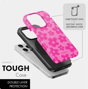 Brindly Iphone 16 pro phone case Pink thumbnail 2