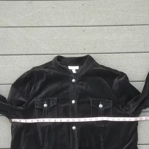 Charter Club Mock Neck Collar Velveteen Jacket thumbnail 10