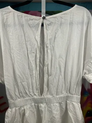 181. Free People White cotton poplin Mini Dress thumbnail 5