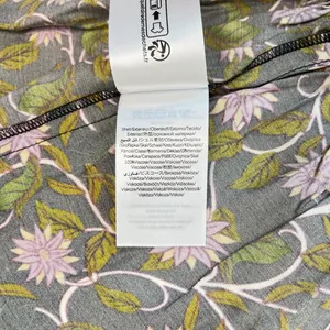 NWOT Farm Rio Floral Swans V-Neck Long Sleeves Mini Dress Size L thumbnail 13
