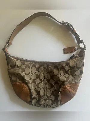 Vtg Coach Hamptons Shoulder Bag thumbnail 2