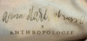 Anna Harlow Russo X Anthropologie | “R” velvet beaded bag thumbnail 9