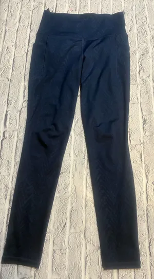 Athleta Stylish Navy‎ Leggings thumbnail 1