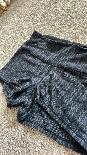 Black Lululemon spandex shorts thumbnail 2