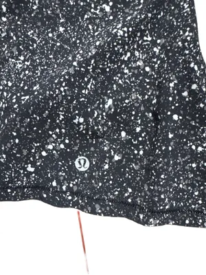 Lululemon Circuit Breaker Skort Black White Speckled Pleated Athletic Size 12 thumbnail 5