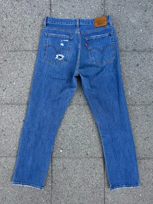 Levi’s Premium Wedgie Straight Jeans • Sz 28 thumbnail 2