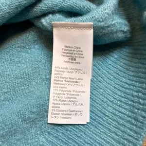 J Crew Turqoise Blue 1/4 Half Zip Mock Neck Wool Blend Pullover Sweater SZ S thumbnail 5