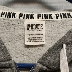 PINK - Victoria's Secret Grey zip up hoodie thumbnail 2