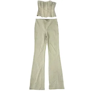 Skims Outdoor Corset & High Waist Flare Legging Set Taupe Size Small Medium New thumbnail 2