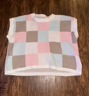 Sweater Vest Shein thumbnail 1