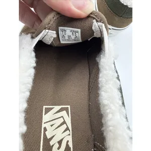 Vans Classic Slip-On Sherpa Kangaroo Women's 8.5 Men's 7 Brown Sneakers thumbnail 6