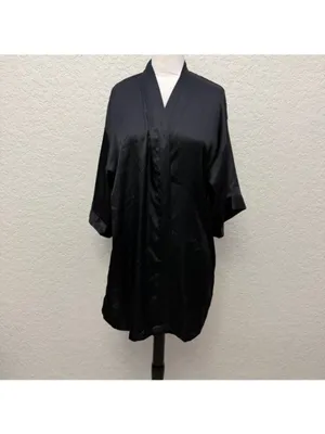 Victoria's Secret Black Robe XS /S thumbnail 2