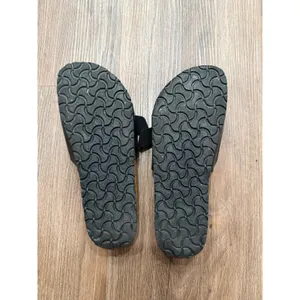 Birki's by Birkenstock Madrid Black Slide Sandals Buckle Cork EU 39 thumbnail 5