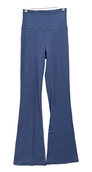 Lululemon Groove Super-High-Rise Flared Pant Womens 4 Blue Nulu 33 Inseam Yoga thumbnail 1