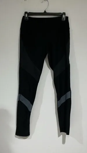 Woman’s 90 Degrees By Reflex Black Long Active Jogging Pants Medium thumbnail 1