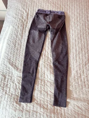 Gymshark Heathered Purple Flex Leggings Size XS thumbnail 3