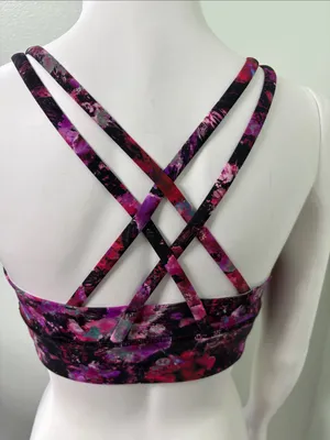 Lululemon energy longline bra size 8 thumbnail 8