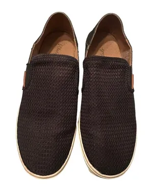Olukai Pehuea Women’s Slip‎ On Sneakers Black Sz 10 Great Condition #S48-8 thumbnail 1