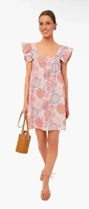 Tuckernuck x Cameran Eubanks Wimberly Folly Floral Hazel Linen Dress Size Large thumbnail 1