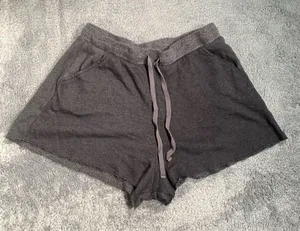 Free People Charcoal lounge Shorts small thumbnail 1