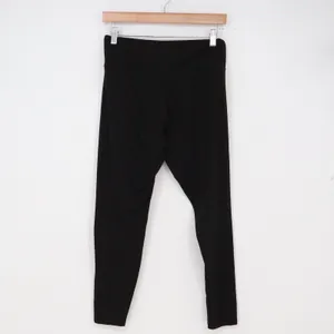 Unknown Leggings Womens S Black High Rise Athletic Stretch Solid Excellent thumbnail 4