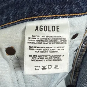 Agolde Women's Pinch Waist Kick Flare Jean Size 29 thumbnail 4
