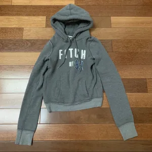 Abercrombie & Fitch | Gray Hoodie Slim Fit XS thumbnail 1