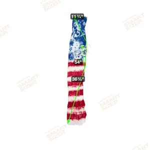Americana Tie Dye Head Wrap Scarf I5 thumbnail 2