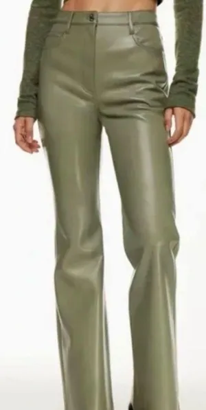 Aritzia Wilfred Pants Leather thumbnail 1