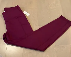 BNWT banana republic BR Standard leggings in purple size M thumbnail 1